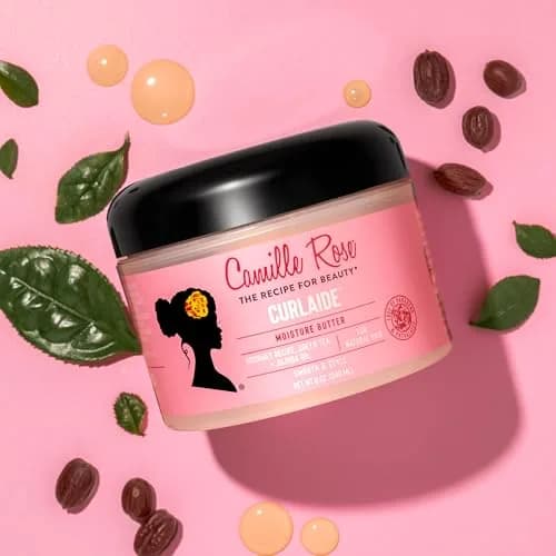 Camille Rose Curlaide Moisture Butter 6-Pack – Curly Hair Cream with Green Tea & Jojoba, Detangler, 48 Fl Oz (8 Fl Oz Each) thumbnail 3