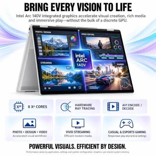 HP OmniBook 7 X Flip 16-inch 2-in-1 Laptop | 3K OLED, Intel Ultra 7, 32GB RAM, 2TB SSD thumbnail 6