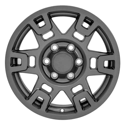 OE Wheels TY16B 17x7 Set(4) Graphite | 6x139.7 Bolt Pattern, Sailun Tires for Indian Vehicles thumbnail 2