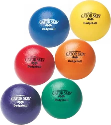 Gator Skin Foam Dodgeballs 6 Inch (15 cm) - 36 Pack | No-Sting, Easy Grip, Durable, Multicolor thumbnail 1