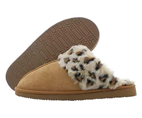 Minnetonka Joanna Womens Shoes Size 9 | Slip-On Comfort, Synthetic, Khaki Brown/Brown thumbnail 1