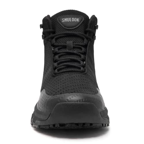SHULOOK Non Slip Work Boots Men Water-Resistant Ankle High 11 US (311 g) | Kitchen Food Service Walk Shoes thumbnail 6