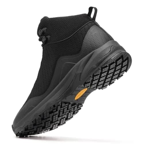 SHULOOK Non Slip Work Boots Men Water-Resistant Ankle High 11 US (311 g) | Kitchen Food Service Walk Shoes thumbnail 3