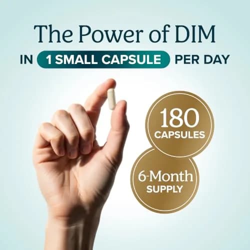 SMNutrition DIM Supplement 400MG Extra Strength 180 Capsules | Hormone Balance for Men & Women thumbnail 7