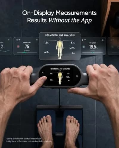 Etekcity WiFi 8-Electrode Smart Body Weight Scale | FDA Approved, 200kg Capacity thumbnail 6