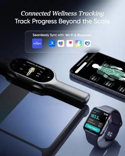 Etekcity WiFi 8-Electrode Smart Body Weight Scale | FDA Approved, 200kg Capacity thumbnail 7