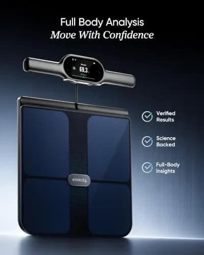 Etekcity WiFi 8-Electrode Smart Body Weight Scale | FDA Approved, 200kg Capacity thumbnail 2