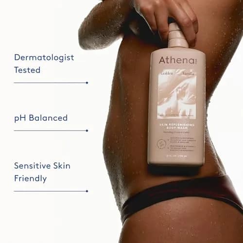 Athena Club Skin Replenishing Body Wash for Women | Sulfate-Free Nourishing Cleanser with Niacinamide, 18 fl oz (Pack of 2) thumbnail 5