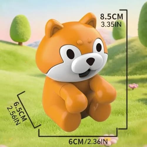 Generic Cute Dog Animal Mini Fan 6.5cm (2.56in) | Clip-On Beverage Cooler for Coffee & Soup thumbnail 2