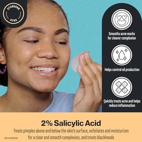 Oxy 3-IN-1 Acne Facial Cleansing Pads 90 Pads | Maximum Strength 2% Salicylic Acid for Acne & Oil Control thumbnail 2