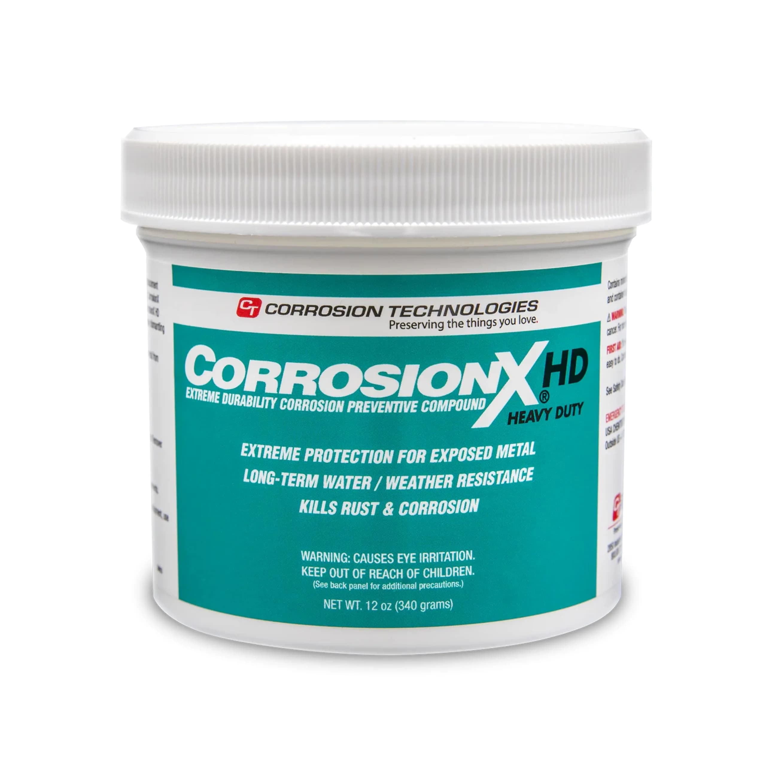 CorrosionX Heavy Duty Anti Rust 12oz | Self-Healing, Dripless, Long-Lasting Metal Protection - main product image