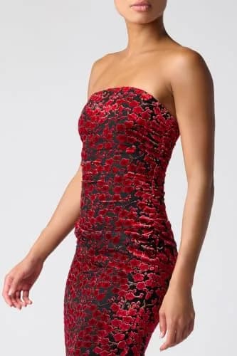 Lulus Pixie Sequin Chiffon Midi Dress, Navy Metallic | Elegant Modern Style XS thumbnail 3