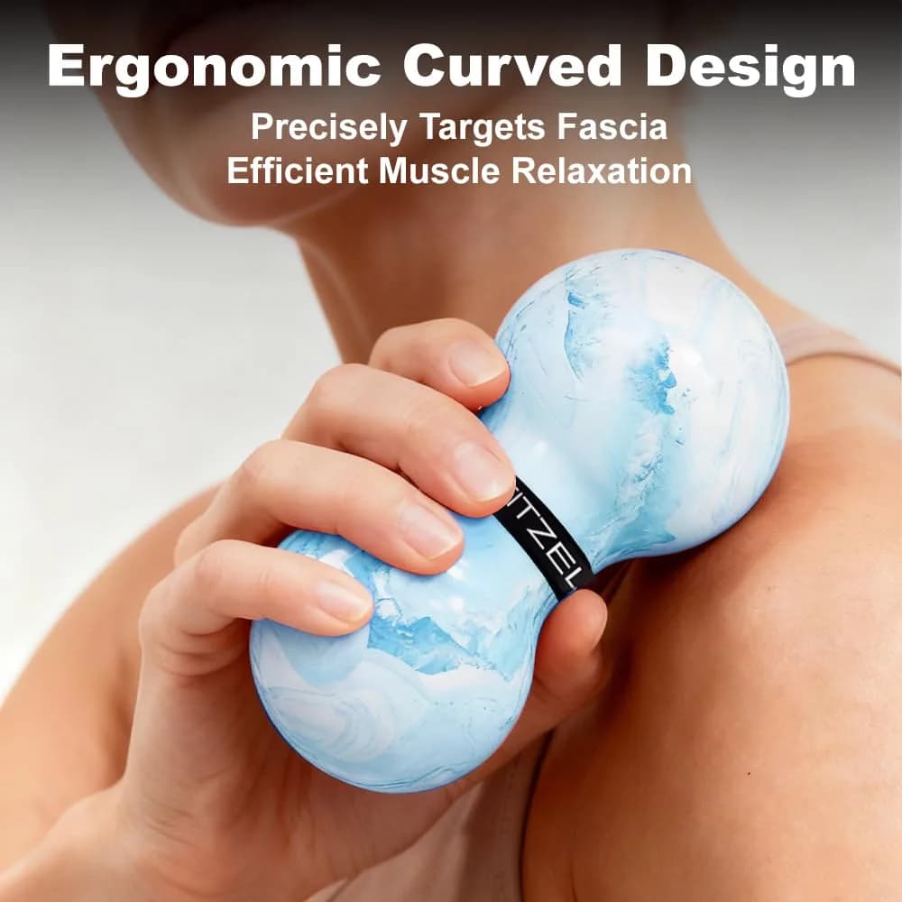 FITZELAR Pink Massage Lacrosse Ball 6.3cm (2.5in) | Quality Certified for Deep Tissue Release - view 5