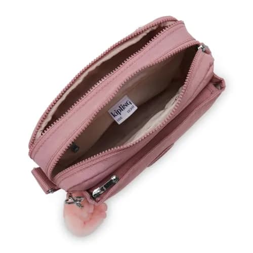 Kipling Abanu Medium Crossbody Bag 25cm (9.8in) | Lightweight Nylon Multi-Compartment Bag thumbnail 2