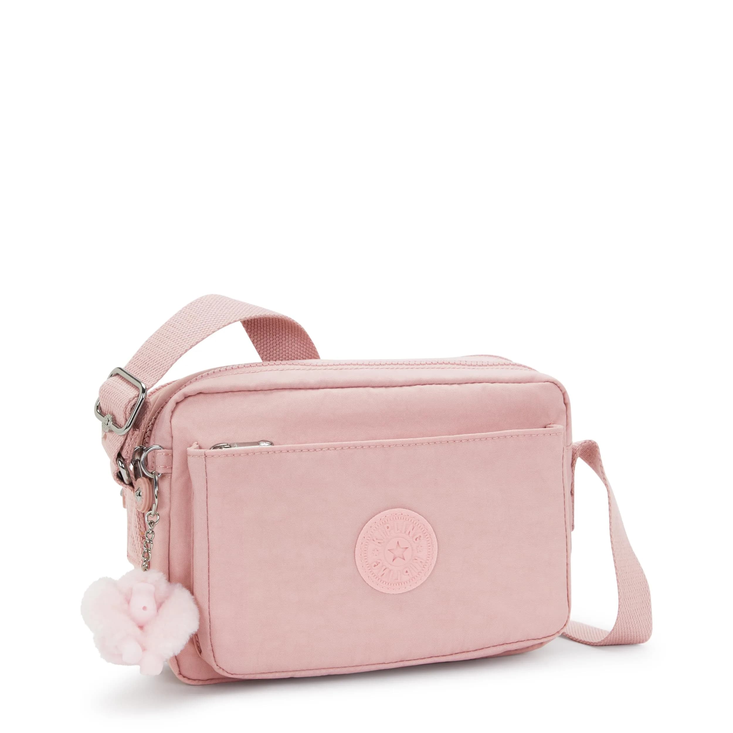 Kipling Abanu Medium Crossbody Bag 25cm (9.8in) | Lightweight Nylon Multi-Compartment Bag - view 4