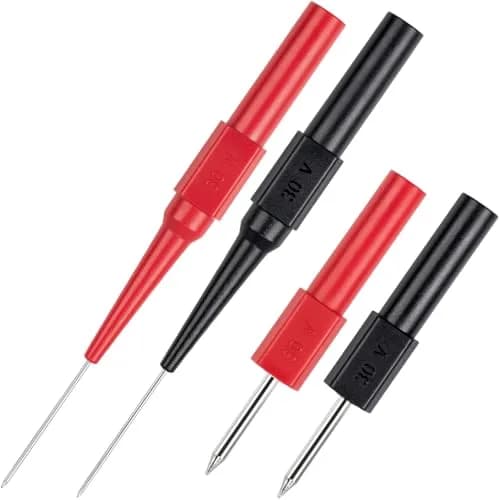 OIIKI 4Pcs Test Probe Pins 82.6mm & 51.1mm | Non-Destructive Insulation Piercing Needle Testers thumbnail 1