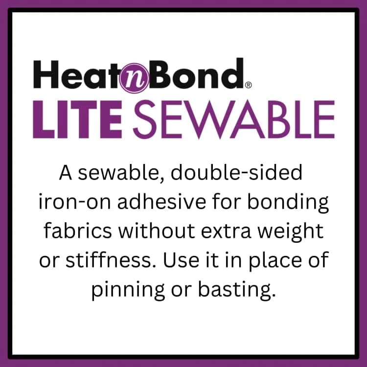 HeatnBond Lite Iron-On Adhesive, 17in x 35yd Bolt with 2 Pressing Sheets | Fabric Bonding Solution thumbnail 5