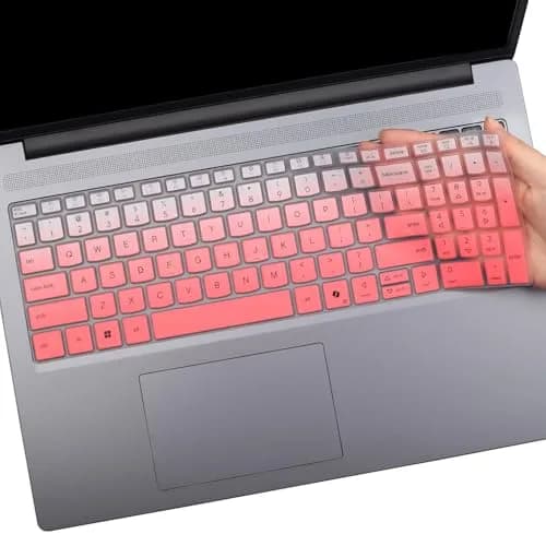 MUBUY-GOL Keyboard Cover for Lenovo IdeaPad Slim 3/5 15.3" 16" (Gen 10/11) Ombre Pink | Protects from Spills & Dust thumbnail 1