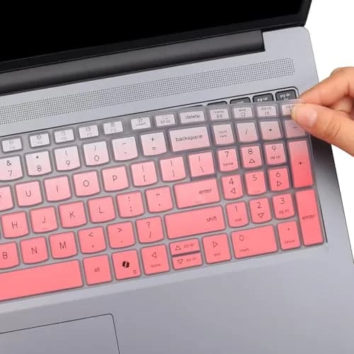 MUBUY-GOL Keyboard Cover for Lenovo IdeaPad Slim 3/5 15.3" 16" (Gen 10/11) Ombre Pink | Protects from Spills & Dust thumbnail 4