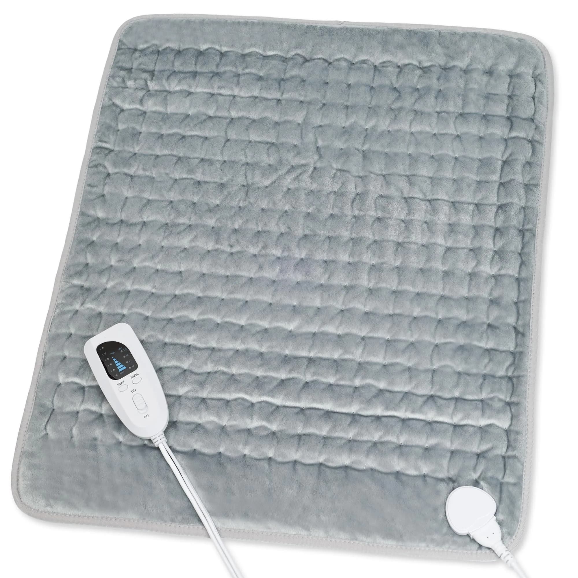 Deepsoon Electric Heating Pad 61x51 cm (24x20 Inch) | Fast Heating with 6 Levels & Auto Shut-Off - main product image