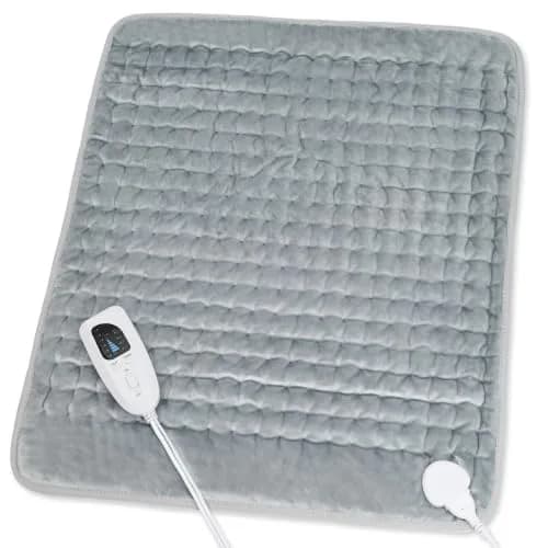 Deepsoon Electric Heating Pad 61x51 cm (24x20 Inch) | Fast Heating with 6 Levels & Auto Shut-Off thumbnail 1