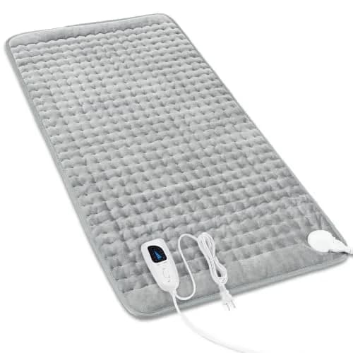 Deepsoon Electric Heating Pad for Back 83cm x 43cm (33"x17") | 6 Heat Settings, 4 Timer, Overheat Protection - main product image