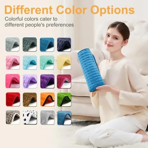 Deepsoon Electric Heating Pad 61cm x 30.5cm (24x12 Inch) | 6 Heat Settings & Auto Shut-Off thumbnail 6