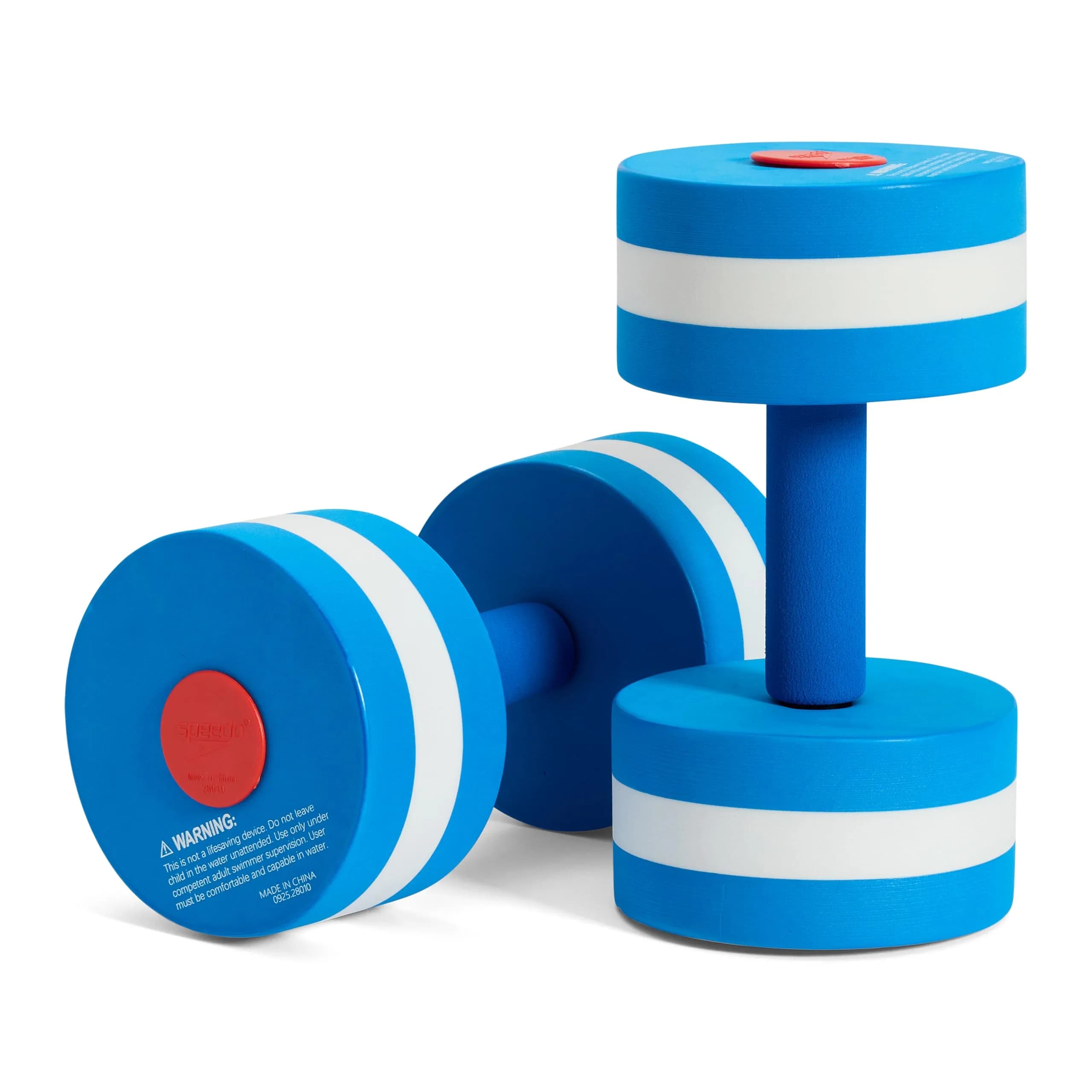 Speedo Unisex Swim Aqua Fitness Barbell | Aqua Resistance, 45 lbs Support, Pool Workout