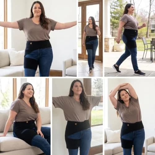 CopperJoint Hip Brace Extender Kit for Larger Fit, 3-Piece Accessory | Adjustable Support for Larger Sizes thumbnail 5