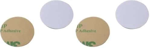 ETEKJOY Writable 125kHz RFID Sticker Coin 10 PCS | Rewritable, Waterproof, 25mm Diameter thumbnail 1