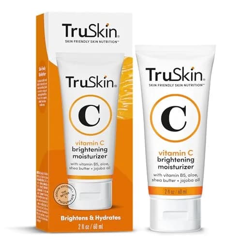 TruSkin Vitamin C Face Cream with Vitamin E, B5, Jojoba Oil & Green Tea, 200ml (6.76 Fl Oz) | Brightens & Hydrates for Radiant Skin thumbnail 9