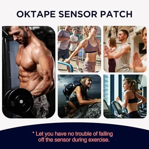 OK TAPE Adhesive Patches for Medtronic Guardian 60 Count (Pack of 4) | Waterproof & Sweatproof CGM Sensor Patches thumbnail 5