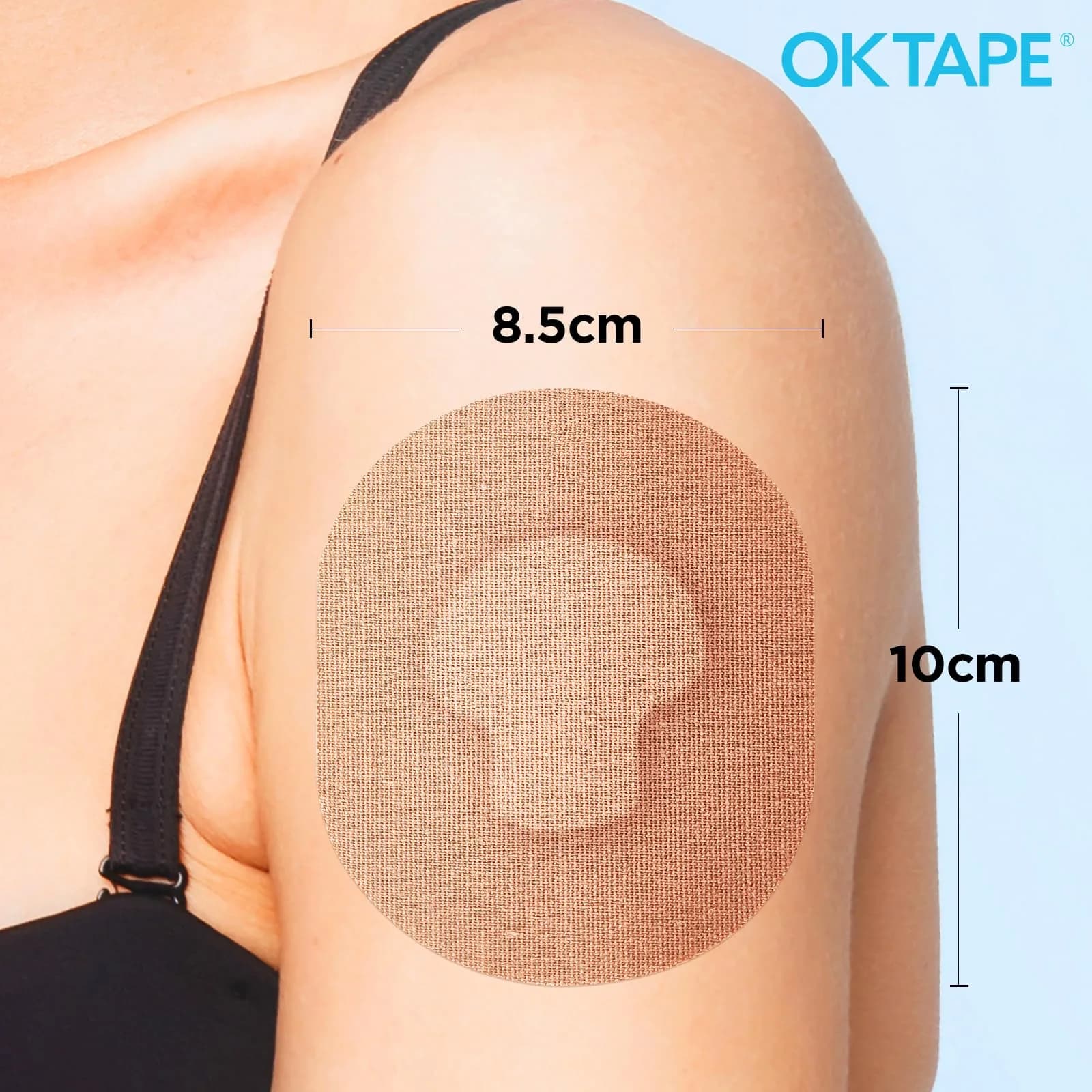 OK TAPE Adhesive Patches for Medtronic Guardian 60 Count (Pack of 4) | Waterproof & Sweatproof CGM Sensor Patches - view 6