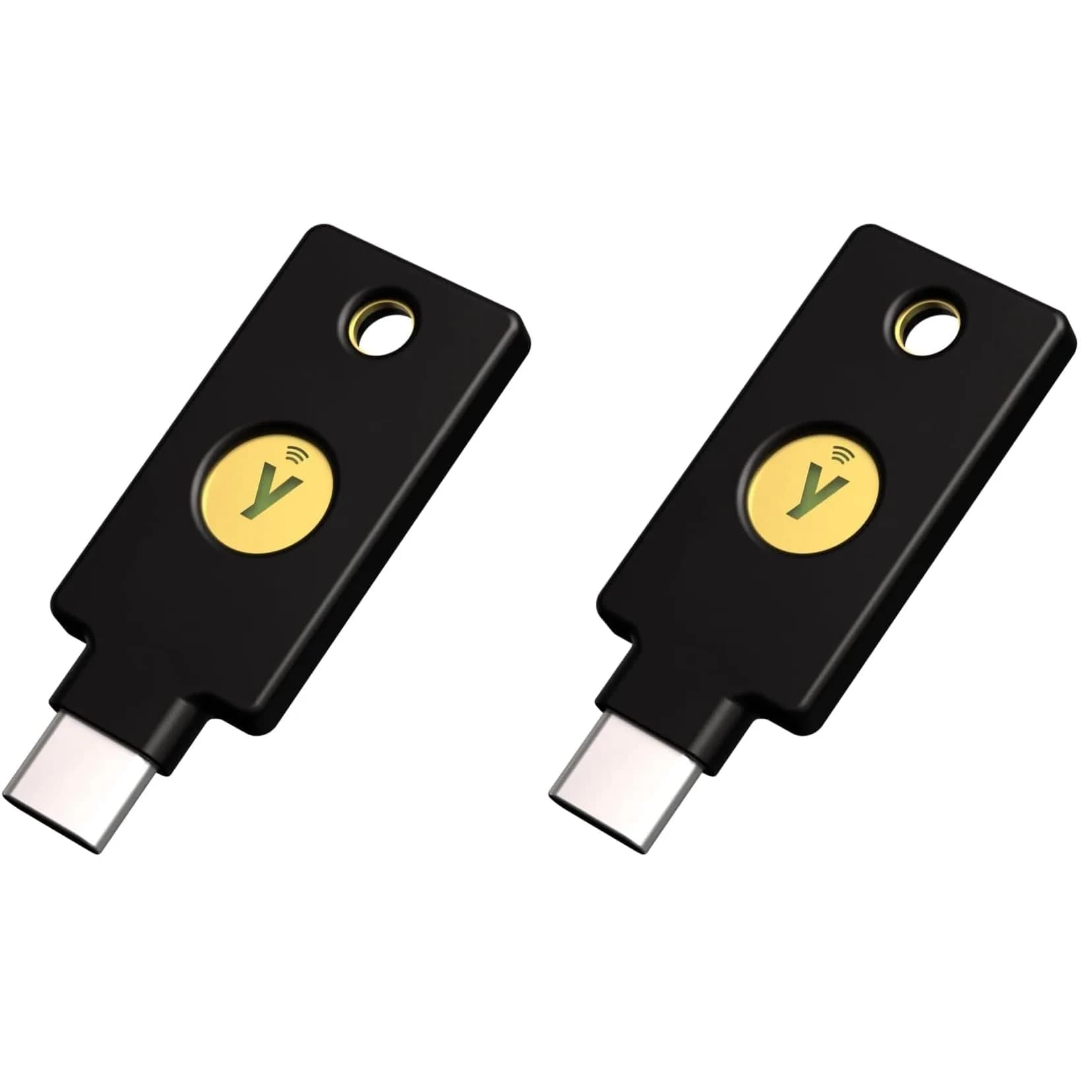 Yubico YubiKey 5C NFC Security Key (Pack of 2) | FIDO Certified MFA Passkey - main product image