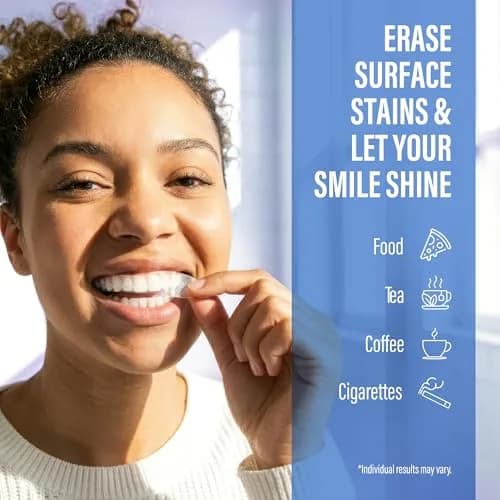 GuruNanda Teeth Whitening Strips Kit - 7-Day Treatment with Non-Slip, Dry Strip Technology - Whitening Designed with Care for a Brighter Smile (Pack of 4) thumbnail 8