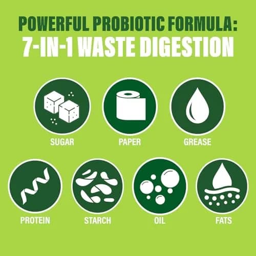Green Gobbler Septic Saver Pods 72 Count (2.87 kg / 6.32 lb) | Natural Bacteria for Septic System Maintenance thumbnail 4