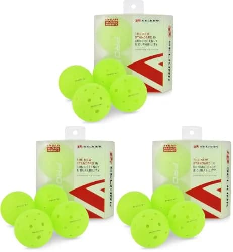 Selkirk Sport Pro S1 Outdoor Pickleball Balls | 12 Pack | USAPA Approved thumbnail 1