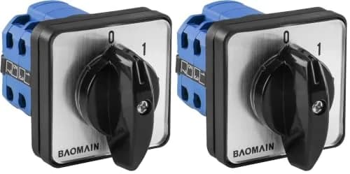 Baomain 20A 660V 5-Position Rotary Selector Switch | Pack of 2 thumbnail 1