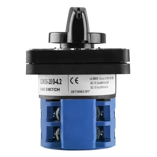Baomain 20A 660V 5-Position Rotary Selector Switch | Pack of 2 thumbnail 8