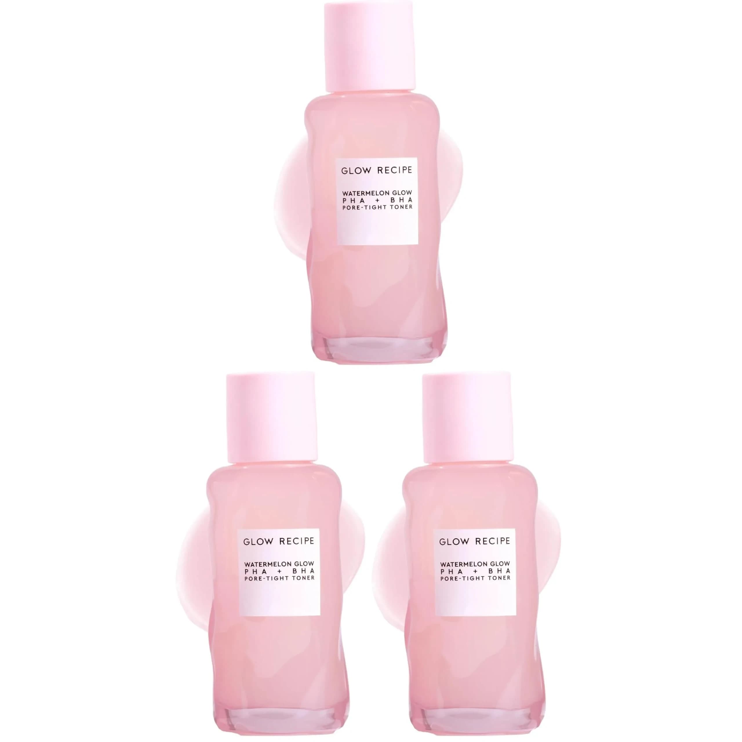 Glow Recipe Watermelon PHA + BHA Pore Tight Toner 120ml (4.05 Fl Oz) | Gentle Exfoliant for Pores — 1.35 Fl Oz