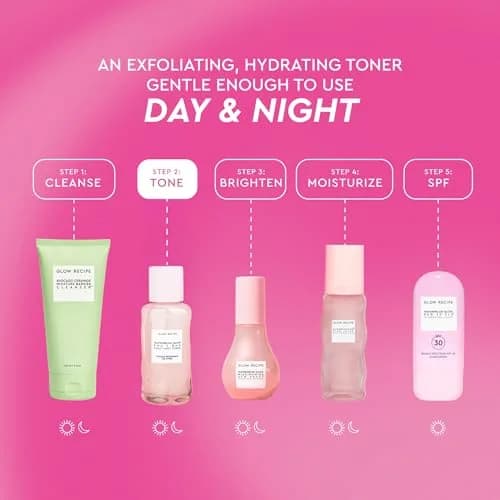 Glow Recipe Watermelon PHA + BHA Pore Tight Toner 120ml (4.05 Fl Oz) | Gentle Exfoliant for Pores thumbnail 6