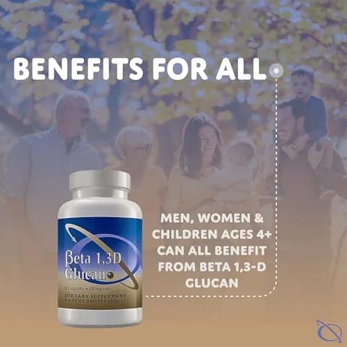 Transfer Point Immune Support Supplement Beta Glucan 500 mg Capsules (Pack of 2, 60 Count) | Immune Support Supplement thumbnail 6