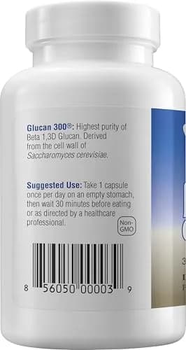 Transfer Point Immune Support Supplement Beta Glucan 500 mg Capsules (Pack of 2, 60 Count) | Immune Support Supplement thumbnail 3