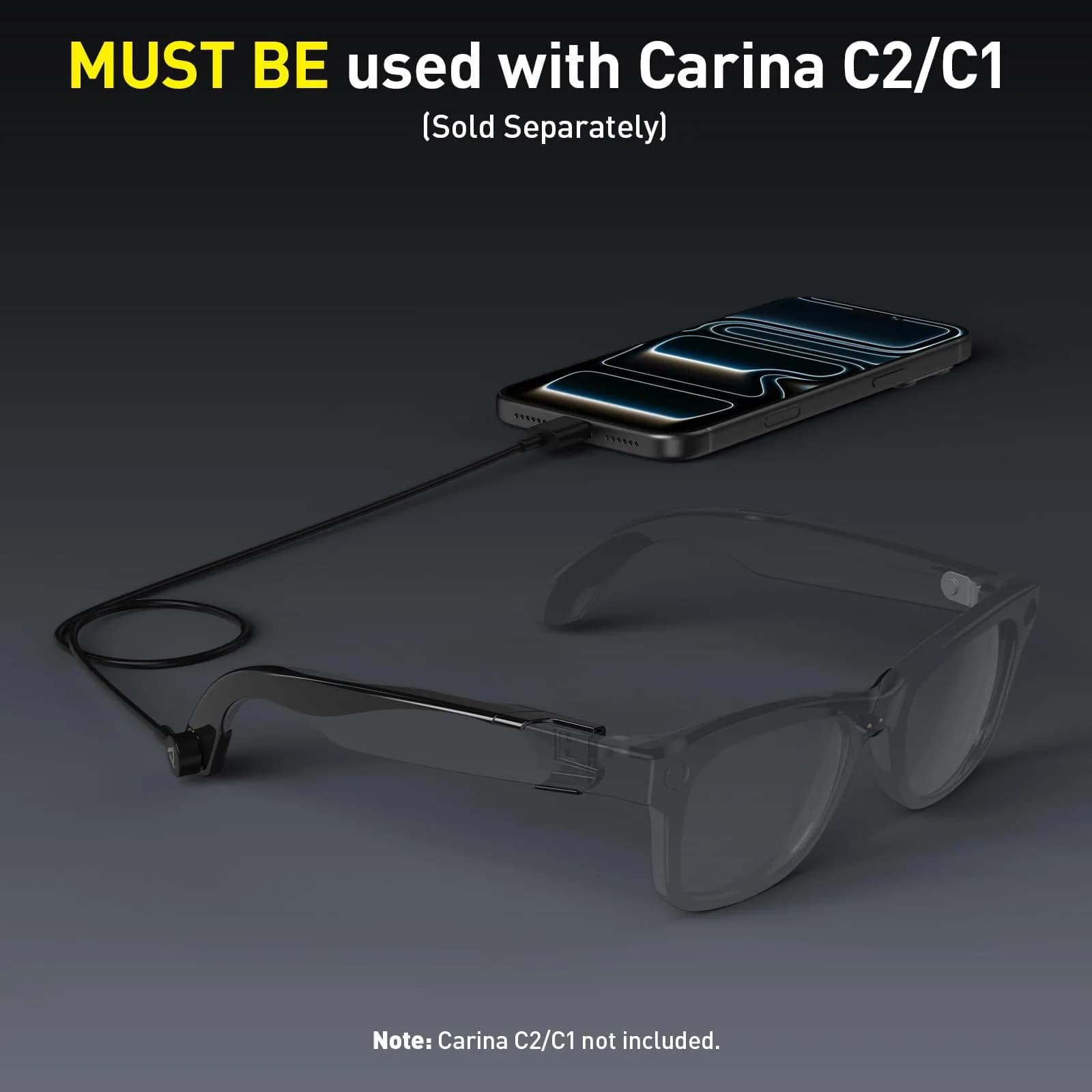 PRISMXR Carina C2 Wearable Battery Pack with Magnetic Charging Cable | Ergonomic Wearable Computer - view 6