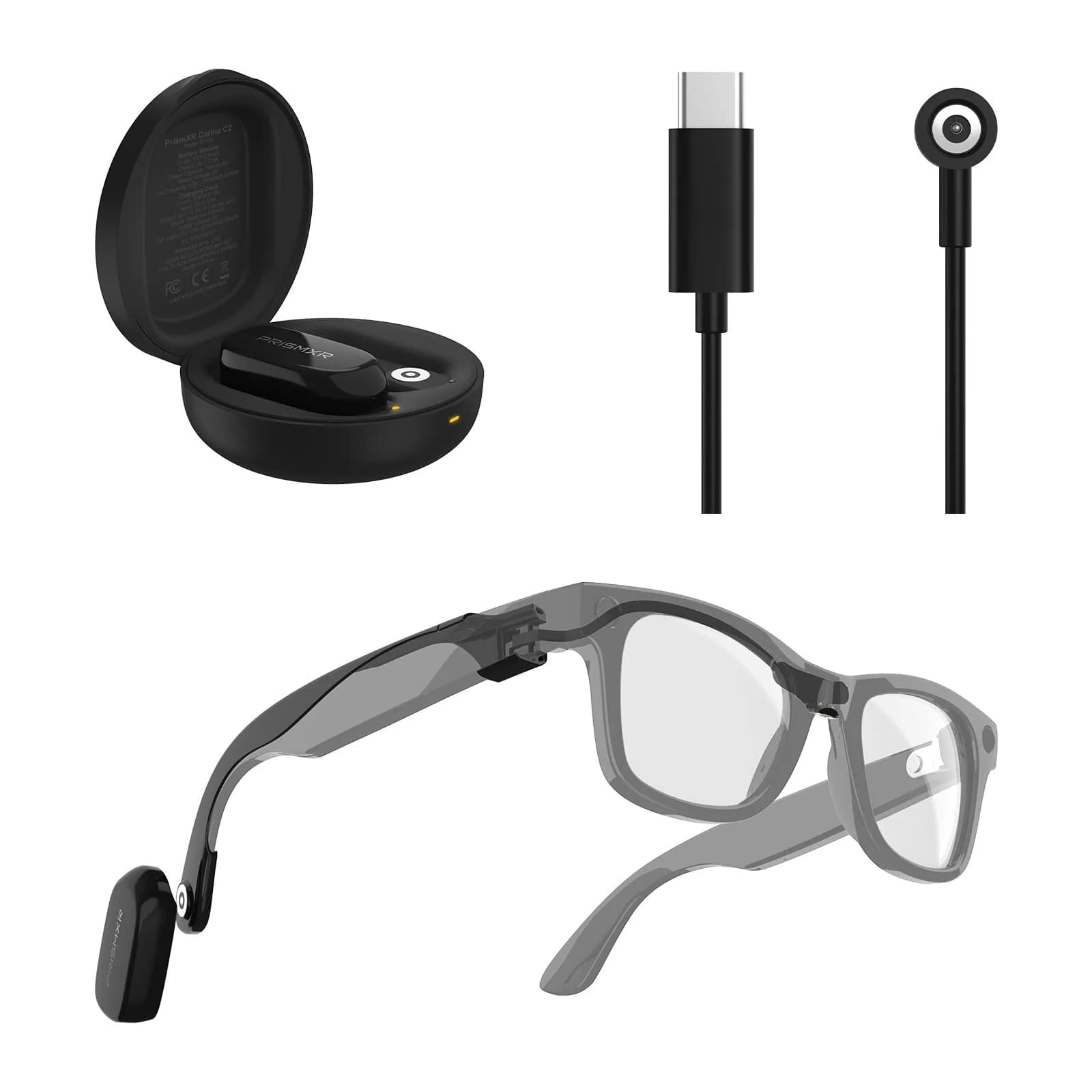 PRISMXR Carina C2 Wearable Battery Pack with Magnetic Charging Cable | Ergonomic Wearable Computer - main product image