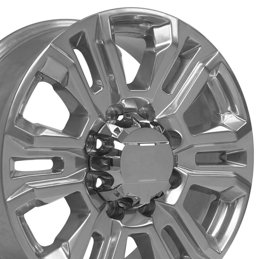 OE Wheels CV70B 20x8.5 Polished Rim | 8x180 Bolt Pattern, 47ET Offset, Aluminum thumbnail 1