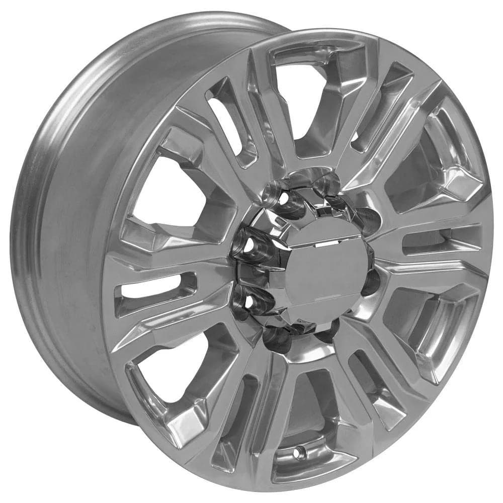 OE Wheels CV70B 20x8.5 Polished Rim | 8x180 Bolt Pattern, 47ET Offset, Aluminum thumbnail 4