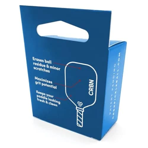 CRBN Pickleball Paddle Eraser Blue 1-Pack | Cleans Carbon Fiber Paddles thumbnail 9