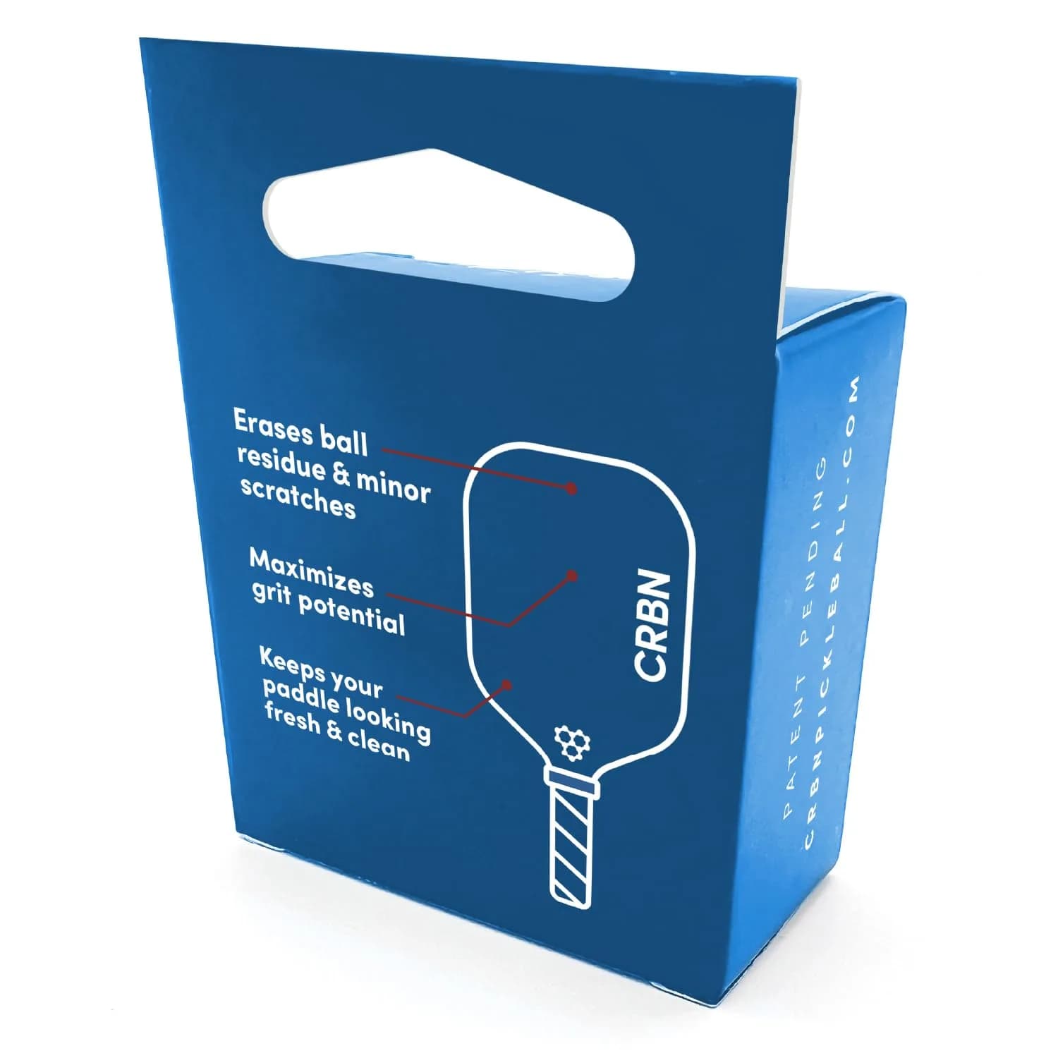 CRBN Pickleball Paddle Eraser Blue 1-Pack | Cleans Carbon Fiber Paddles - view 9