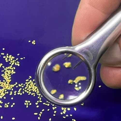 Sluice Fox Gold Panning Kit with Classifier, 2 Pans & Backpack - Purple | Prospecting Equipment thumbnail 7